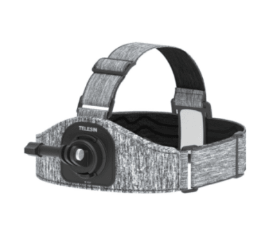 Telesin Arnés de cabeza doble para GoPro  Osmo Action1