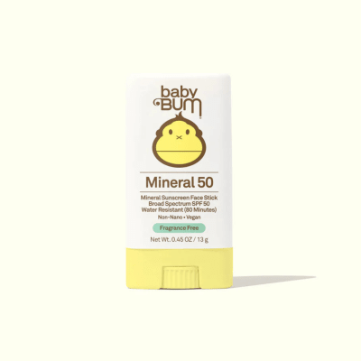 Baby Bum Mineral Sunscreen Face Stick SPF50 13g1