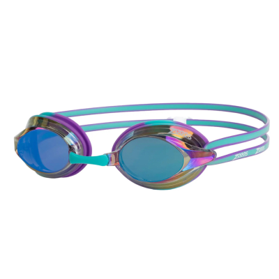 Lentes de Natación Zoggs Racer / Violeta Turquesa / Titanium1