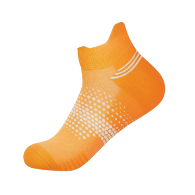 Medias de Compresión Tobilleras Puntos / Naranja
