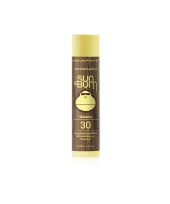 Sun Bum SPF 30 Banana Lip Balm