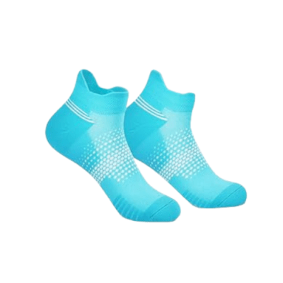 Medias de Compresión Tobilleras Puntos / Turquesa