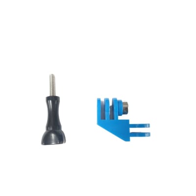 Telesin Adaptador vertical  Azul y Negro