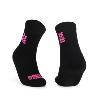 Bunnyhop Medias BHRun / Negro - Fuscia1