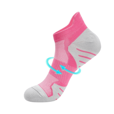 Medias de Compresión Tobilleras / Rosado