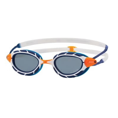 Lentes de Natación Zoggs Predator / Blanco Azul / Polarizado