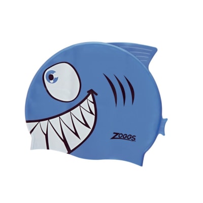 Gorro de Natación de Silicona Zoggs Jr / Tiburón