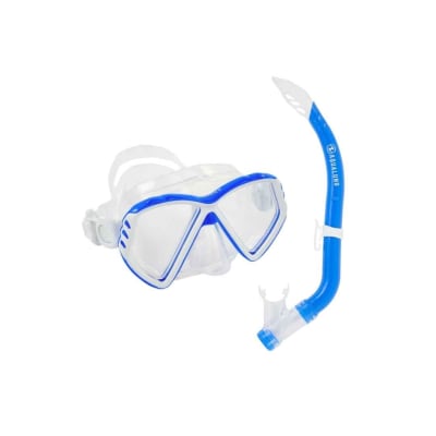 Aqualung Combo Cub Jr / Transparente - Azul