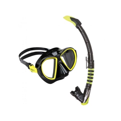 Aqualung Combo Duetto / Amarillo - Negro1