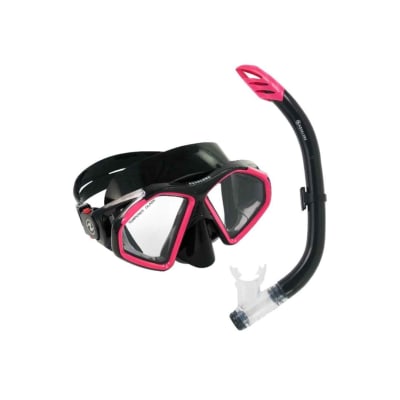 Aqualung Combo Hawkeye / Negro - Rosado1