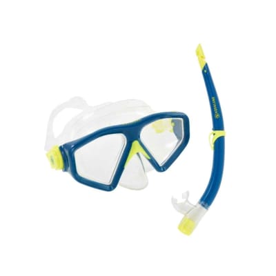 Aqualung Combo Saturn / Transparente - Azul - Amarillo