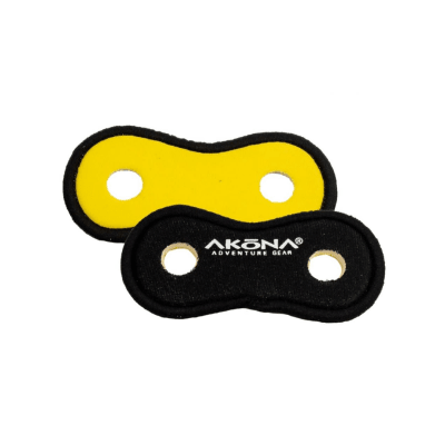 Akona Strap de Neopreno para Snorkel Negro Amarillo