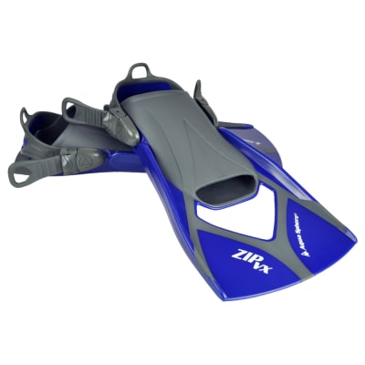 Aletas de Natación Aquasphere Zip VX / Azul Gris