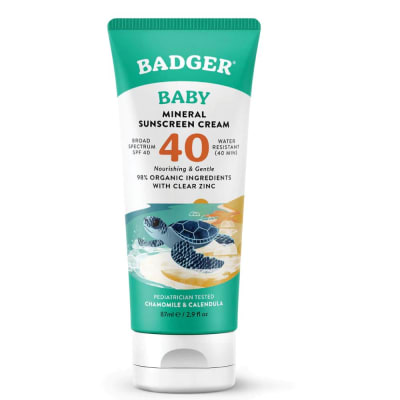 Bloqueador Orgánico y Natural para Bebés Badger SPF 40 / 87ml