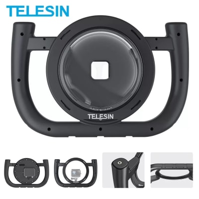 Telesin Dome Port con Estabilizador para GoPro Hero 11/10/911