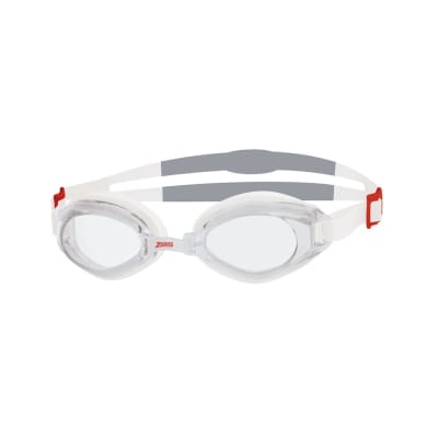 Lentes de Natación Zoggs Endura / Blanco - Rojo