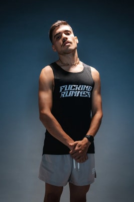 Fucking Personal Record Camisilla Fucking Runner / Hombre / Negro