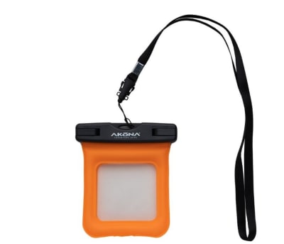 Gobi mini Dry Phone Bag W/Lanyard, Orange