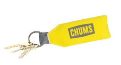 Chums Floating Neo Keychain Amarillo1