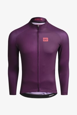 Go Rigo Go! Jersey Ciclismo Manga Larga KM100 Comfort Plomo / Unisex