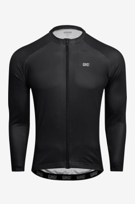 Go Rigo Go! Jersey Ciclismo Manga Larga KM50 Sport Black / Unisex