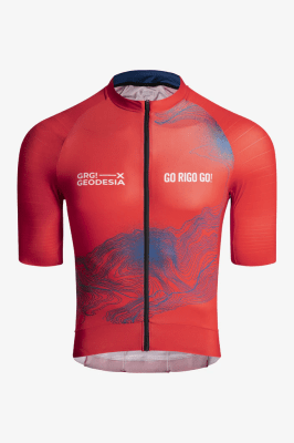Go Rigo Go! Jersey Ciclismo KM200 EPIC TOPOGRAFIA / Unisex