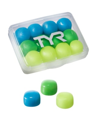 Tapones de Oido Para Natación TYR Silicona Moldeable Niños