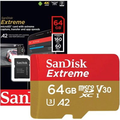 Telesin Memoria Sandisk Extreme 64GB1