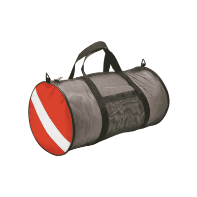 Mesh Dive Flag Zipper Bag