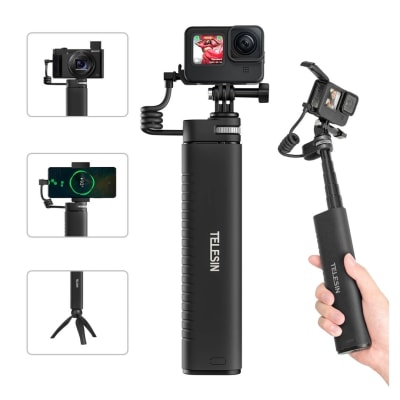 Telesin Monopod Recargable1