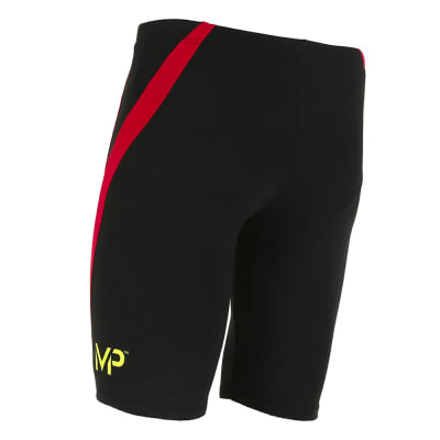 Traje de Natación Phelps Hombre Jammer / Negro - Rojo2