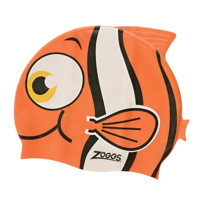 Gorro de Natación de Silicona Zoggs Jr / Goldfish Naranja