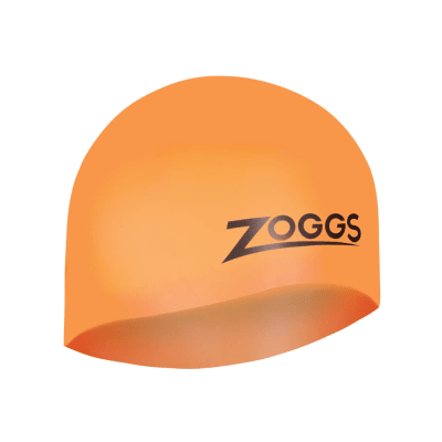 Gorro de Natación de Silicona Zoggs Easy Fit / Naranja