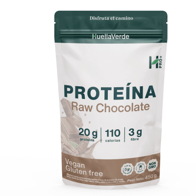 Huella Verde Proteína Vegetal Raw Chocolate 450gr1