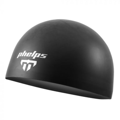 Phelps Gorro Race / Negro - Plateado1