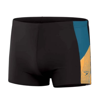 Speedo Traje de Natación Hombre Dive Aquashorts Negro1