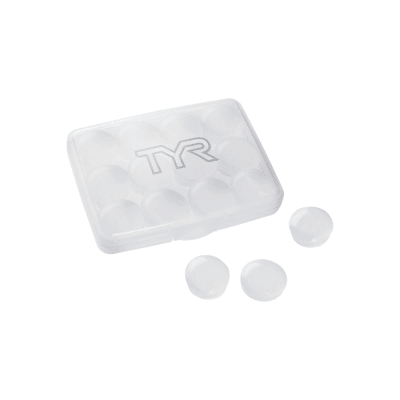 Tapones de Oido Para Natación TYR Silicona Moldeables X12