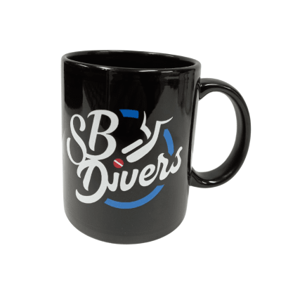 SB Divers Taza Mediana Negra