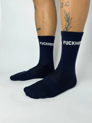 Fucking Personal Record Medias Running / Azul Marino1