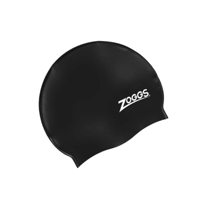 Gorro de Natación de Silicona Zoggs / Negro