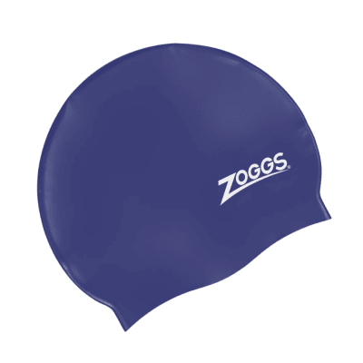 Gorro de Natación de Silicona Zoggs / Azul Marino