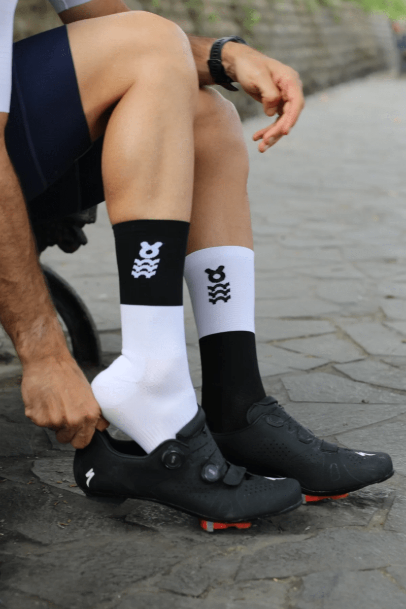 Bunnyhop Medias Bicolor / Blanco - Negro5