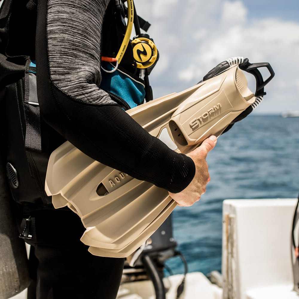 Aqualung Aletas Storm / Rojo11