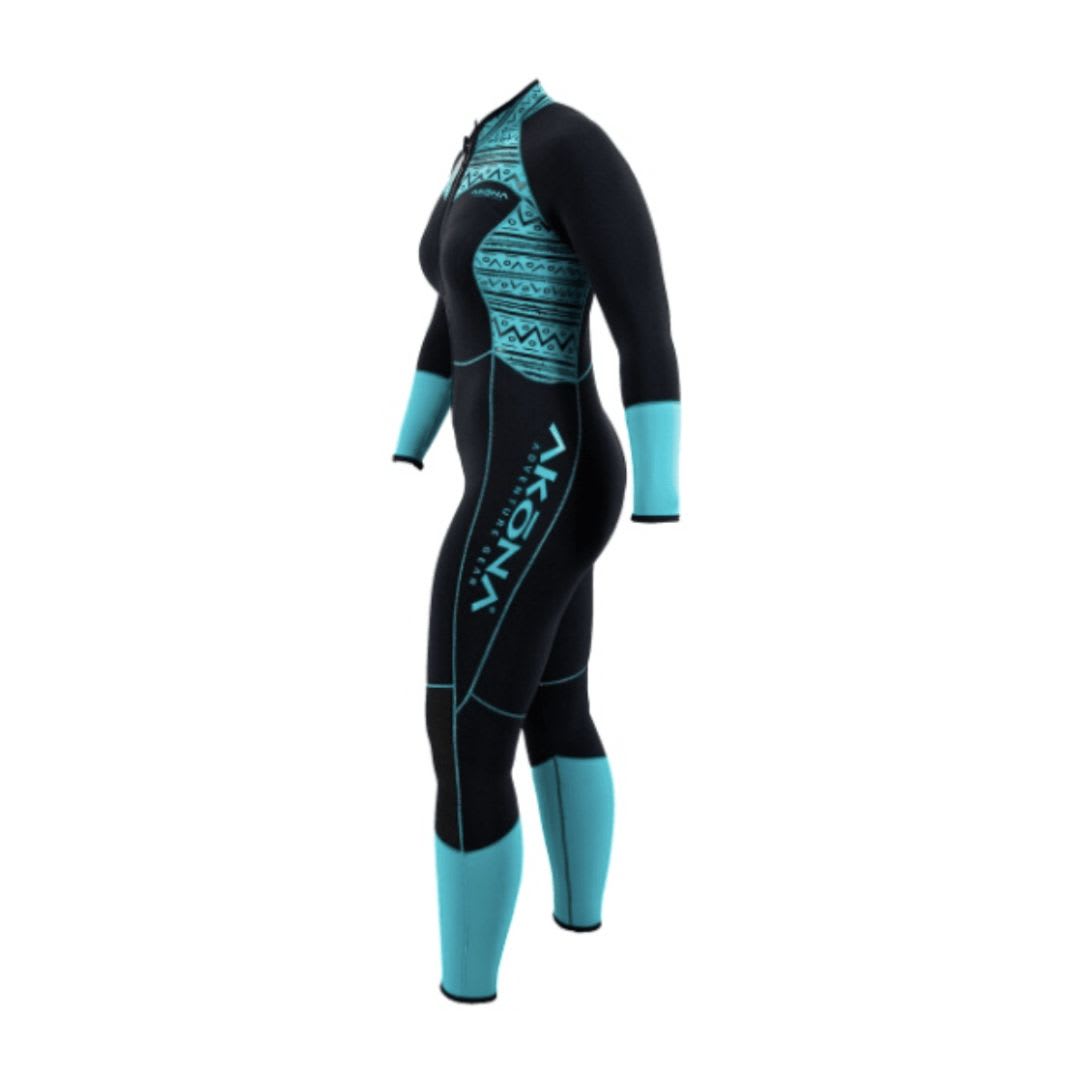 Wetsuit Akona 3mm Front Zip QS de Mujer3