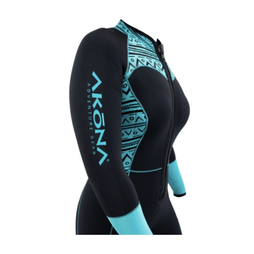 Wetsuit Akona 3mm Front Zip QS de Mujer4