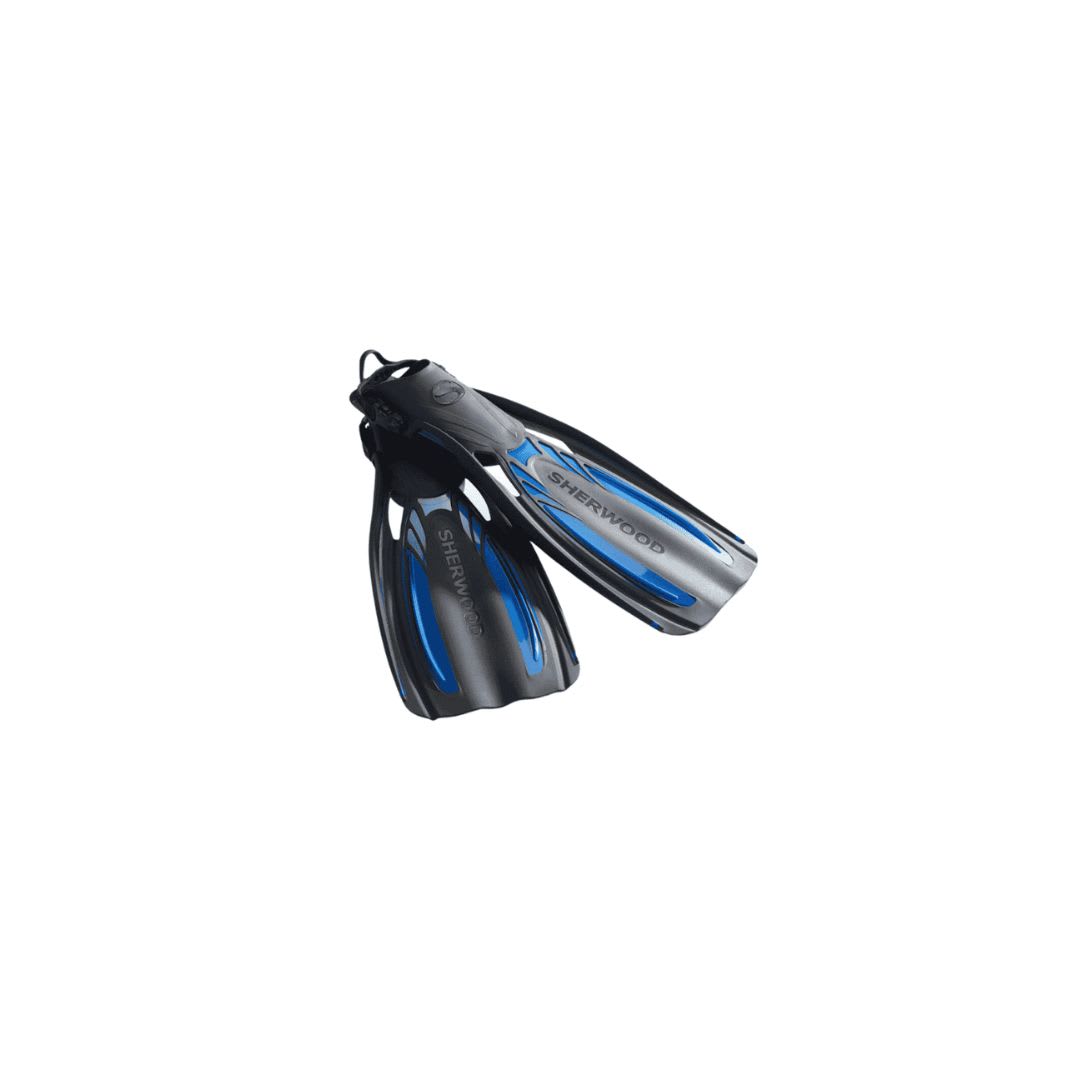 Sherwood Aletas Elite / Negro - Azul1