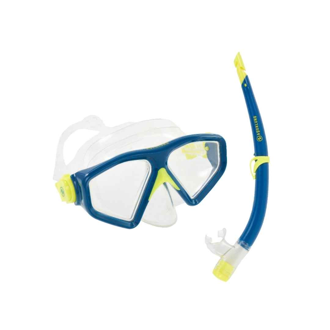 Aqualung Combo Saturn / Transparente - Azul - Amarillo1