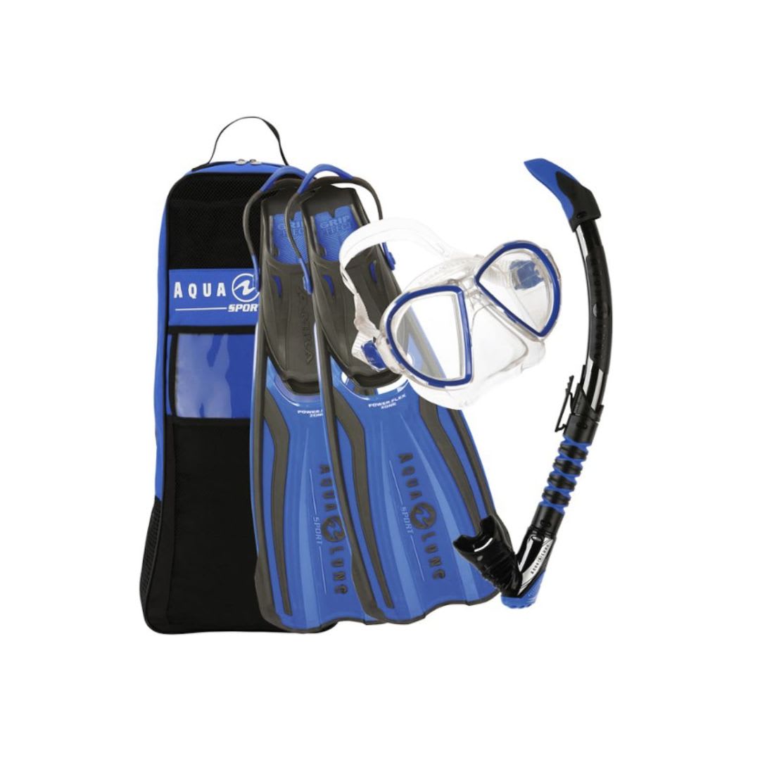 Aqualung Set Duetto / Azul - Gris2