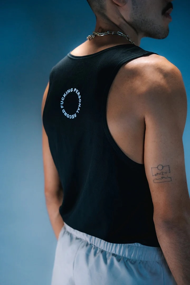 Fucking Personal Record Camisilla Fucking Runner / Hombre / Negro2