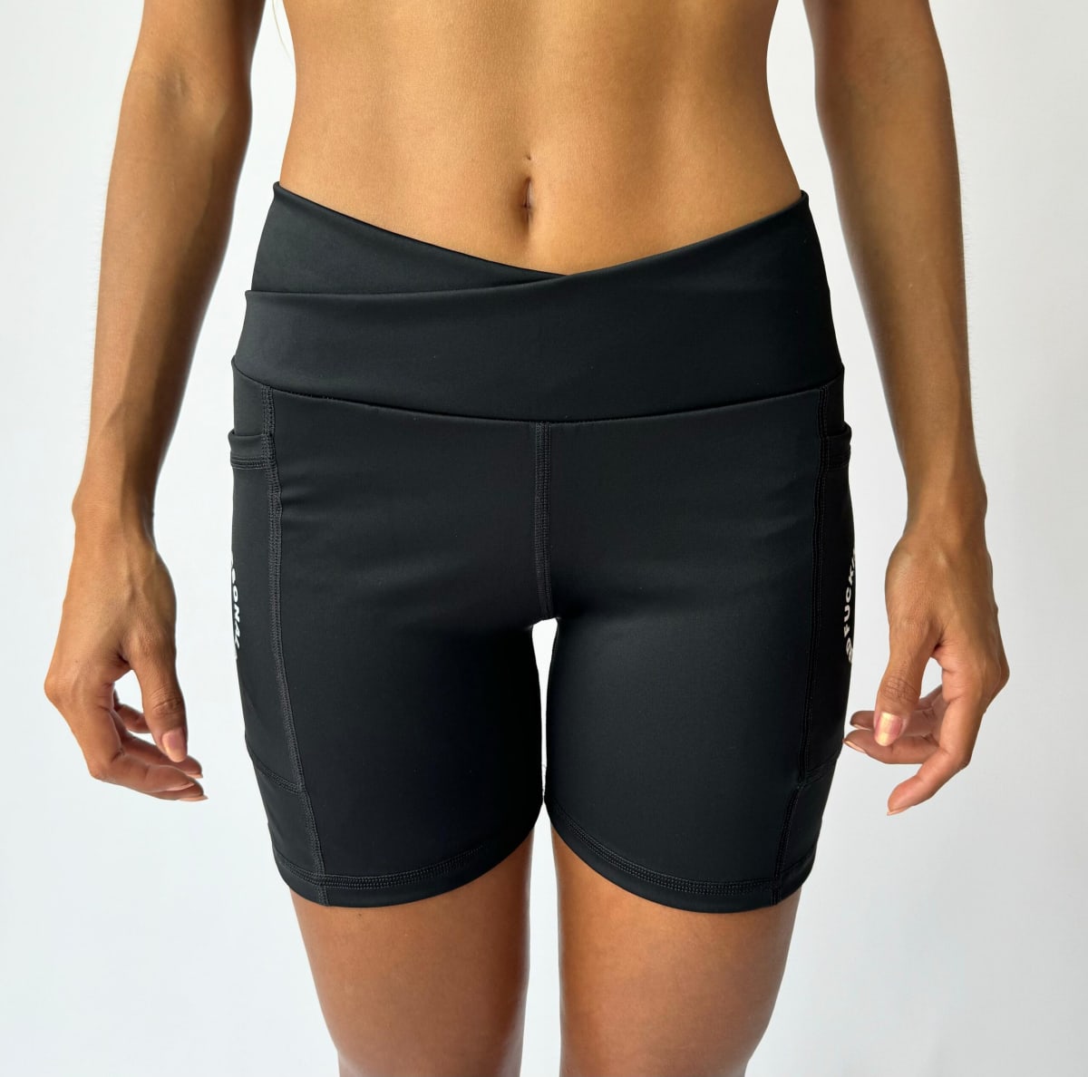 Fucking Personal Record Lycra Running Essential / Mujer / Negro1